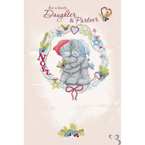 Daughter & Partner Me to You Bear Christmas Card £2.49
